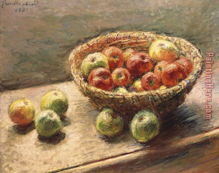 Claude Monet A Bowl of Apples